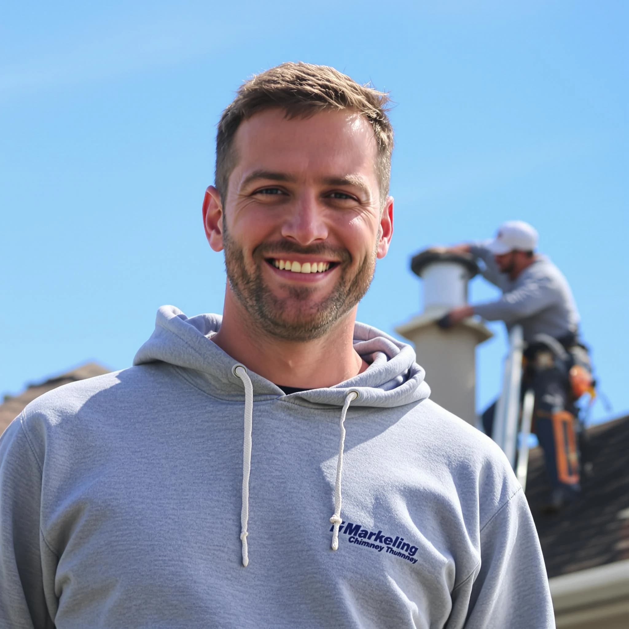 The Methuen Town Chimney Sweep team.