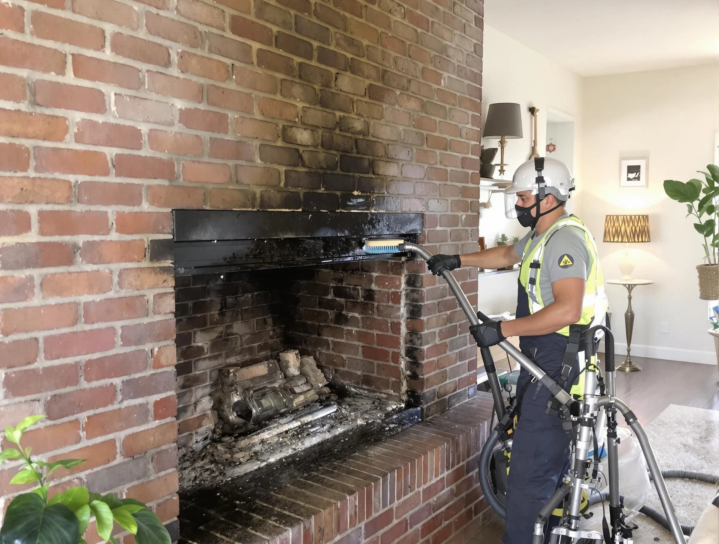 Methuen Town Chimney Sweep providing fireplace cleaning services in Methuen Town, MA
