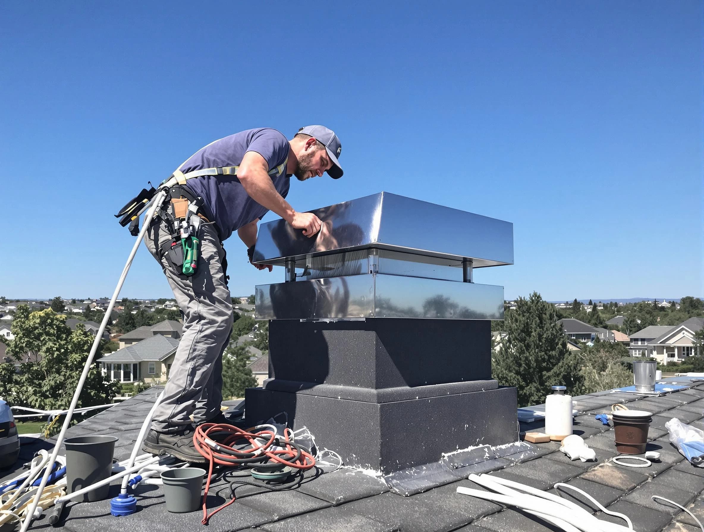 Chimney Cap Services service in Methuen Town, MA