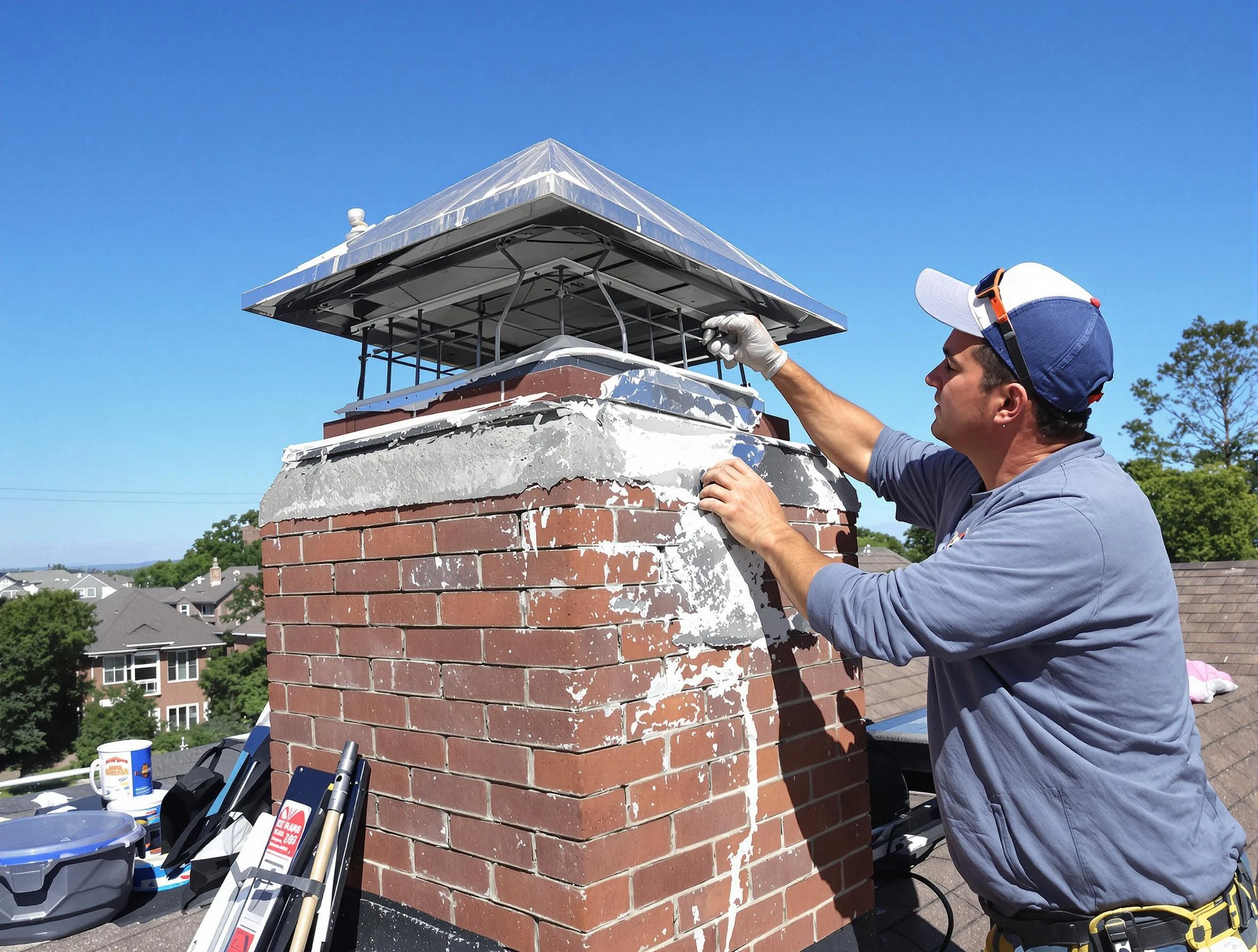 Chimney Crown Services in Methuen Town