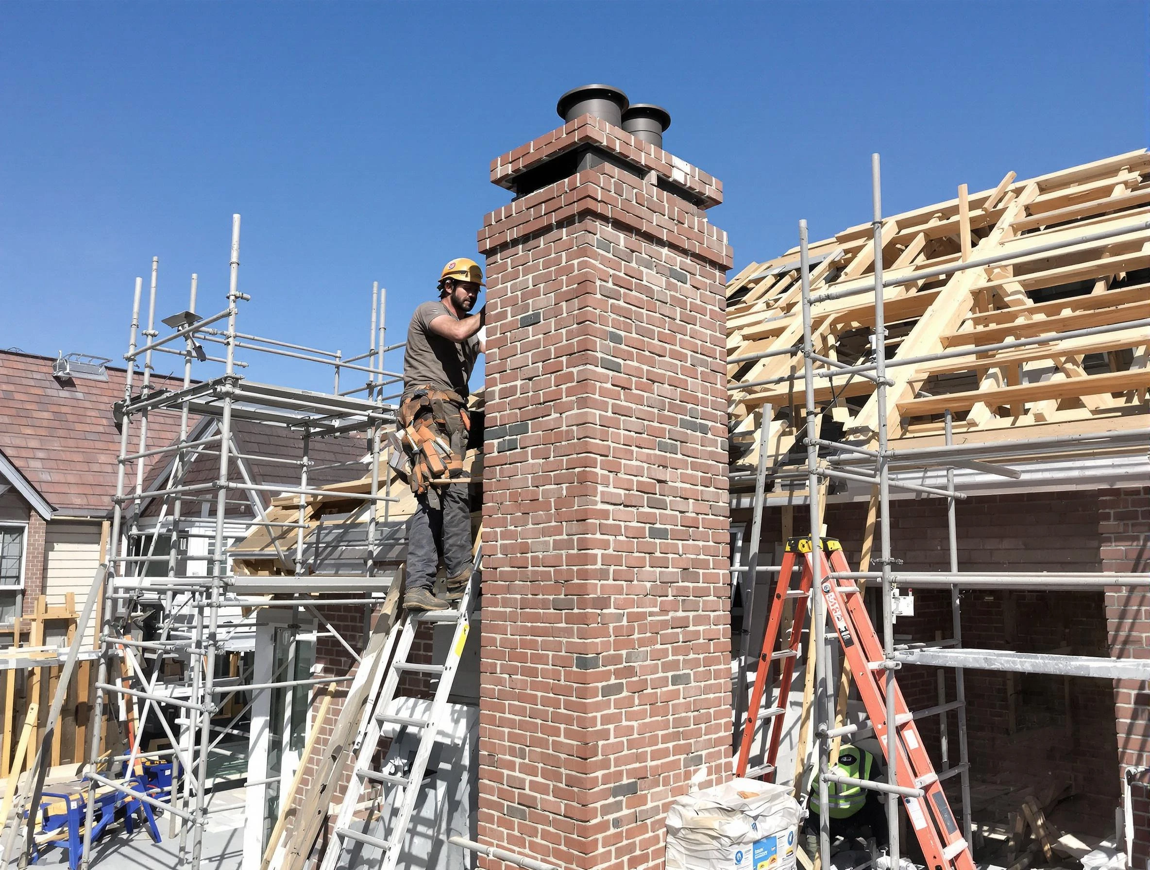 New chimney installation completed by Methuen Town Chimney Sweep in Methuen Town, MA